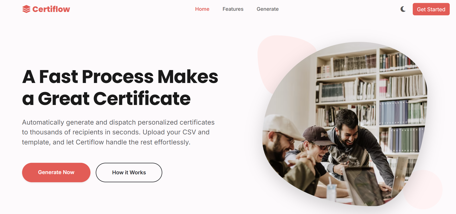 CertiFlow Project Window
